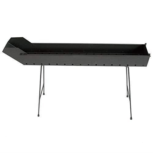 Arrosticini kolgrill - CRUCCOLINI - BA14 - Svart - 92 x 13 x 69 cm