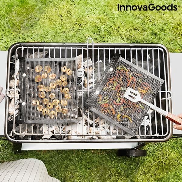 InnovaGoods BBQNet BBQ-matlagningspåsar (paket med 2)