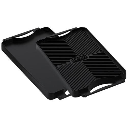 Cadac Vändbar Grill 26,5 x 48 cm Teflonsvart
