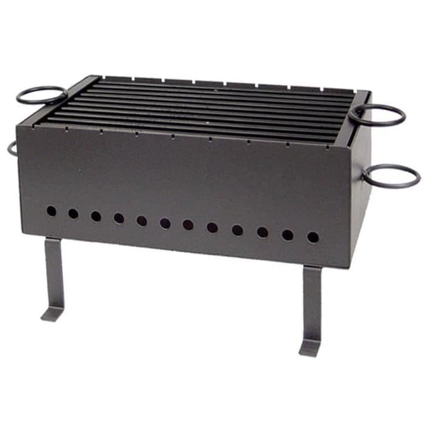 GRILL i stål, kompakt