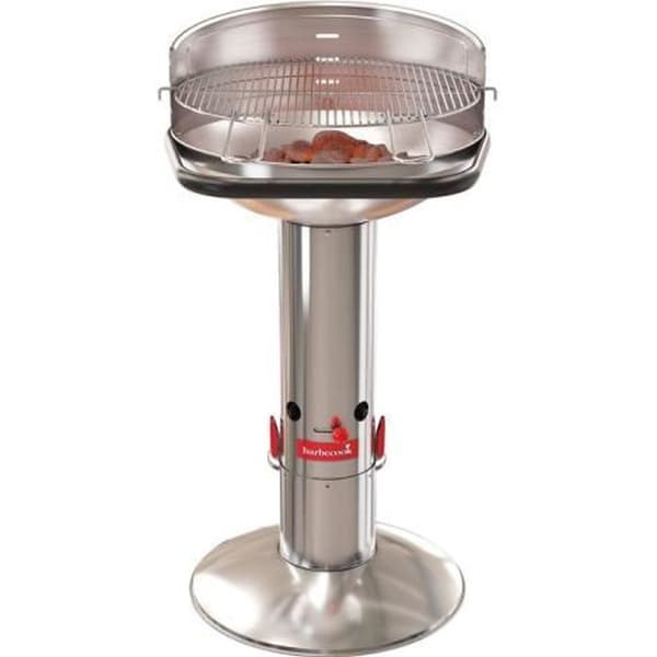 Kolgrill - BARBECOOK - LOEWY 50 SST - Quickstart® - 10 personer - Rostfritt stål