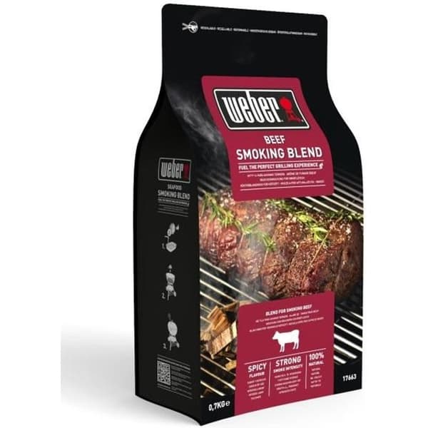 Grill- och planchatillbehör Weber SMOKING WOOD BEEF Mixing of chips - 17663