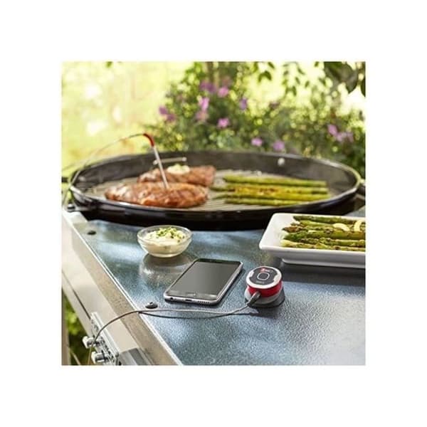 Ansluten termometer - WEBER - IGrill mini - Räckvidd 45cm - Svart
