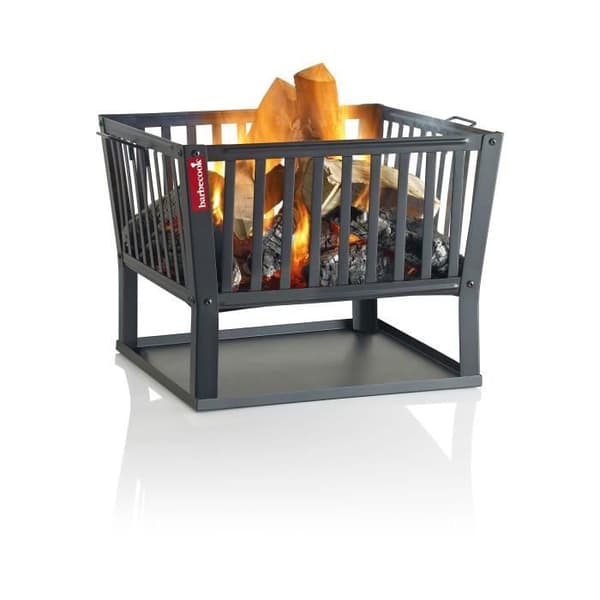 BARBECOOK classic Squadra brazier - Lackat stål - 62 x 62 x 48,5 cm
