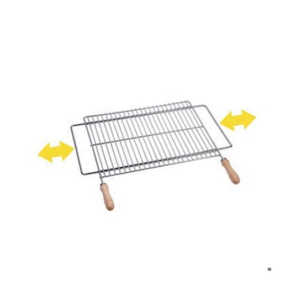 Utdragbar grill - Zing - 50x40 cm
