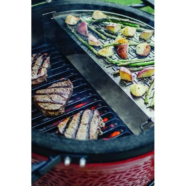 Matlagningsgrill - KAMADO JOE - Big Joe Kamado - Gjutjärn - Träkol - Horisontell