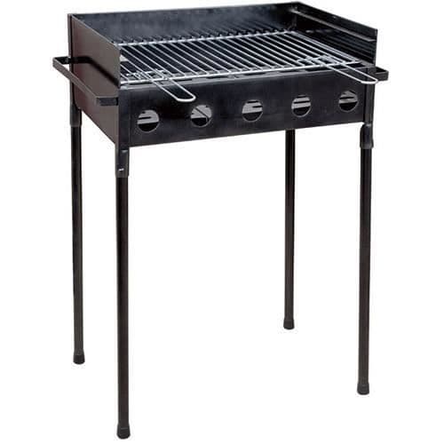 Kolgrill - Flores Cortés - Dubbel 33220 - 2 grillhöjder - Galvaniserad grill