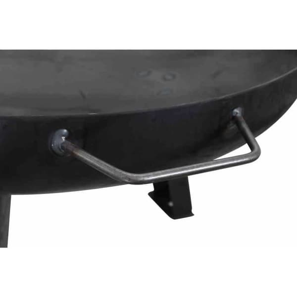 Brasero - Siena Garden - Antik 55 cm - Legerat stål - Rund - Antracit