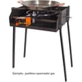 Miniatyrbild 3 av 4: Grill - IMEX EL ZORRO - 71584 - Stål - 60x40x75 cm - Stöd för paellapanna