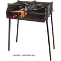 Miniatyrbild 4 av 4: Grill - IMEX EL ZORRO - 71584 - Stål - 60x40x75 cm - Stöd för paellapanna