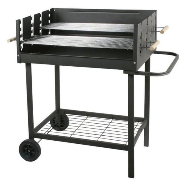 Grill med rektangulära hjul MasterGrill & Party MG648
