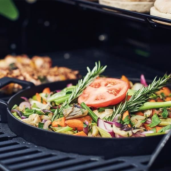 Grill av gjutjärn ENDERS BBQ KANSAS II PRO - Stekpanna - Gitter SWITCH GRID™