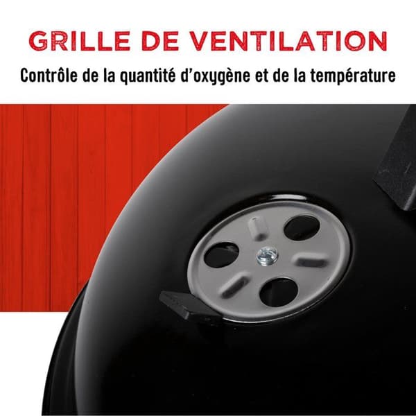 Kolgrill 45cm BQ Collection svart
