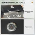 Miniatyrbild 5 av 9: Gasgrill, 3 KW 3+1, 123x52x101 cm, Svart