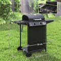 Miniatyrbillede 3 af 9: Gasgrill, 7 KW, 107x54x96 cm, Sort