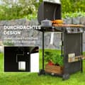 Miniatyrbillede 7 af 9: Gasgrill, 7 KW, 107x54x96 cm, Sort