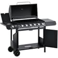 Miniatyrbild 1 av 9: Grill för Barbecue, Gasgrill BBQ Grillvagn, 135x50x100 cm, Svart