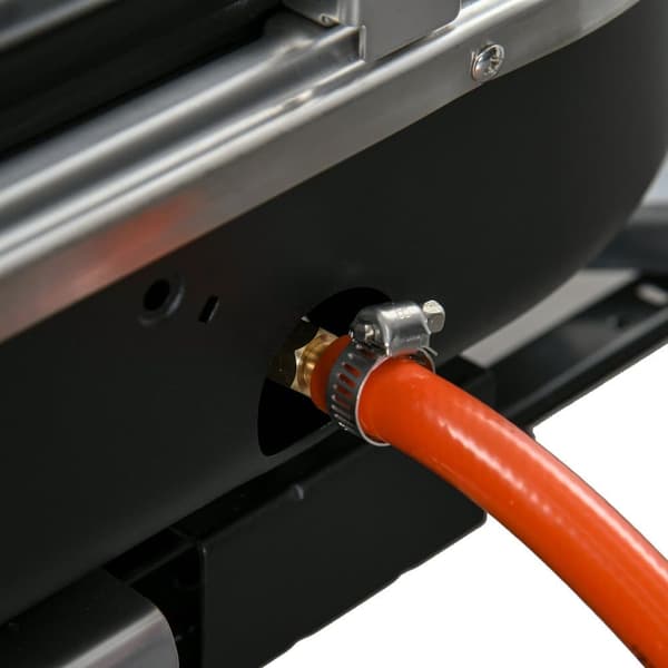 Gasgrill, 2,34 KW, 66x34.5x37 cm, Sort