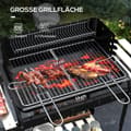 Miniatyrbillede 4 af 9: Kulgrill, 103x47x95 cm, Sort