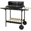 Miniatyrbillede 1 af 9: Kulgrill, 103x47x95 cm, Sort