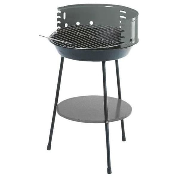 Rund grill 35 cm trädgård Master Grill MG915 kol