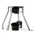 Miniatyrbild 3 av 6: Kolgrill med lock och hjul DKD Home Decor Svart Metall Plast Rektangulär 52,4 x 59 x 91,6 cm