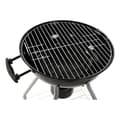 Miniatyrbild 4 av 6: Kolgrill med lock och hjul DKD Home Decor Svart Metall Plast Rektangulär 52,4 x 59 x 91,6 cm