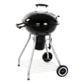 Miniatyrbild 1 av 6: Kolgrill med lock och hjul DKD Home Decor Svart Metall Plast Rektangulär 52,4 x 59 x 91,6 cm