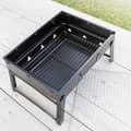 Miniatyrbild 7 av 11: Hopfällbar bärbar kolgrill för användning med träkol BearBQ InnovaGoods