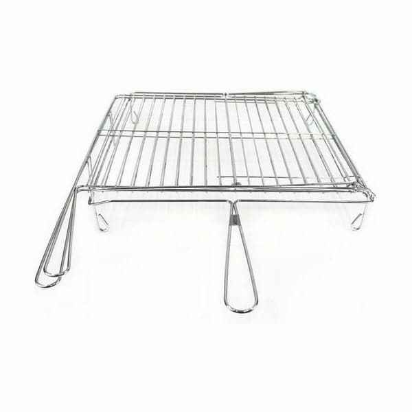 Grill Algon Kromad Roterbar Silvrig 45 x 50 x 9 cm (4 antal)