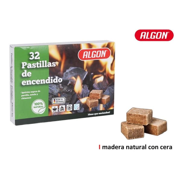 Vokset træ til grill Algon Træ (24 enheder)
