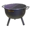 Miniatyrbild 1 av 3: IMEX EL ZORRO Grill runt bord med förzinkad grill, svart, 30 x 28 x 40 cm - 71426.0