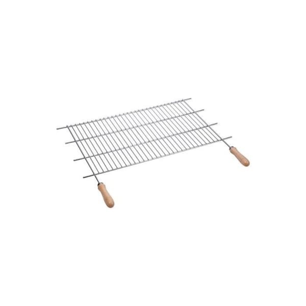 Grill i Zink - GENERISK - Sauvique 70x40cm - Trä - Metall