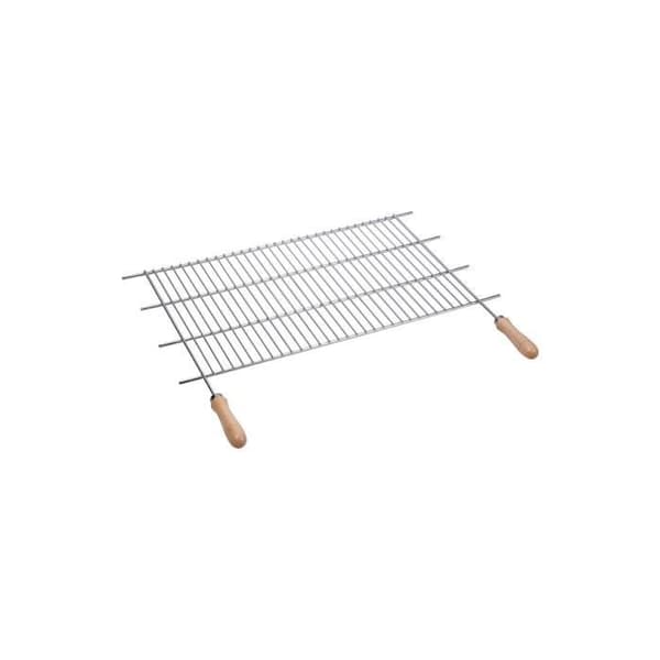 Grill i Zink - GENERISK - Sauvique 70x40cm - Trä - Metall