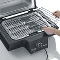 Miniatyrbild 3 av 4: SEVERIN SEVO GT ansluten grill, 3000 W, 0 till 500°C på 10 min., Värmereflektor, 2 termosonder, Lock, Svart, PG8138