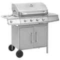 Miniatyrbild 2 av 2: Gasolgrill 4+1 kokzoner silver