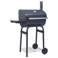 Miniatyrbild 1 av 2: Kolgrill/rökargrill med nedre hylla svart