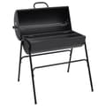 Miniatyrbild 1 av 2: Grilltunna med 2 grillgaller svart 80x95x90 cm stål