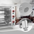 Miniatyrbild 5 av 7: Gaskycklinggrill - 3 spett - med belysning - Royal Catering