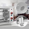 Miniatyrbild 5 av 7: Gaskycklinggrill - 2 spett - med belysning - Royal Catering
