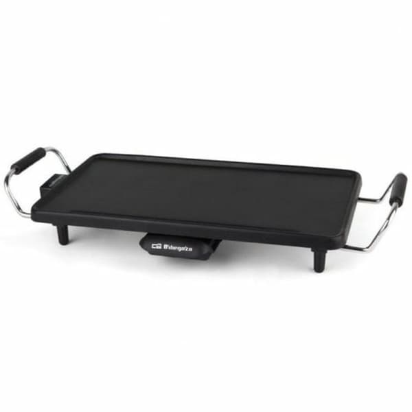 Grill-kogeplade Orbegozo TB2203 2000 W Sort Sort