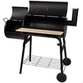 Miniatyrbild 1 av 2: Aktive Portable Charcoal Barbecue and Smoker - Kapacitet för 10 personer - Svart - 116x61x106 cm