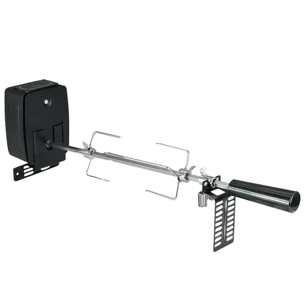 Rotisserie Grill, 360° Rotation, 7 kg Lastkapacitet,Svart