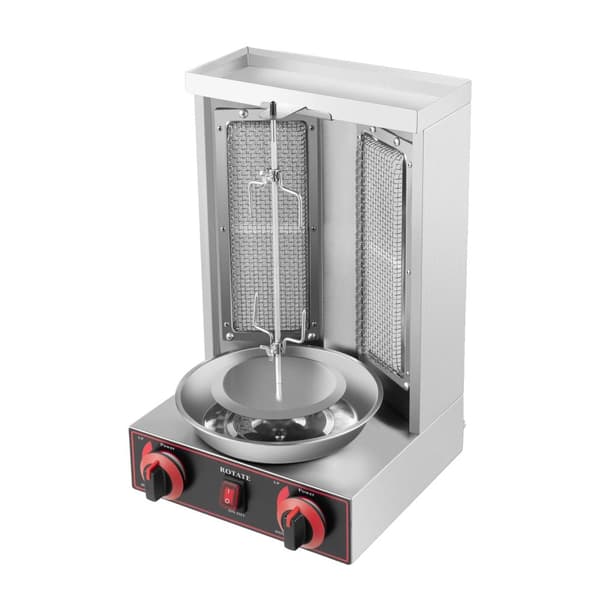 Rotary Shawarma-maskin, 3000W effekt, 220V spänning,Silver