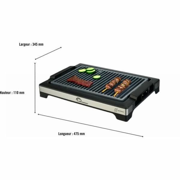 Havegrill Transportabel Little Balance Easy Nopifas Metal Plastik