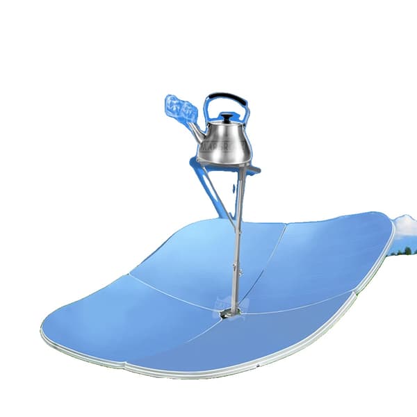 Solovogn, 2000W Strøm, Parabolisk Design