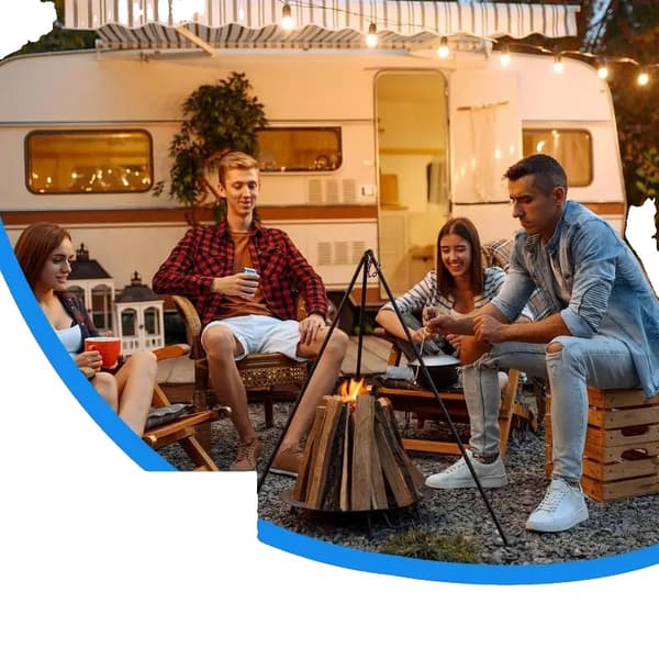 Igt Camping Bordplade Enhed, Holdbart Akryl Design, Alsidig til Udendørs Brug, Ideel til Picnic.