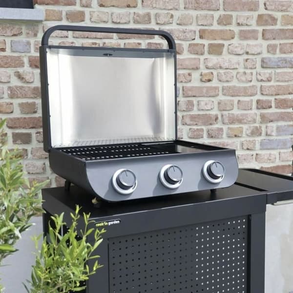 Bärbar Grill Cook'in Garden Metall 60 x 40 cm
