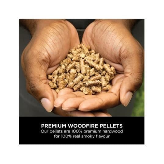 Grilltillbehör - NINJA - XSKOGAPLT2EU - Träpellets - 900 gram - Perfekt för fisk och grönsaker