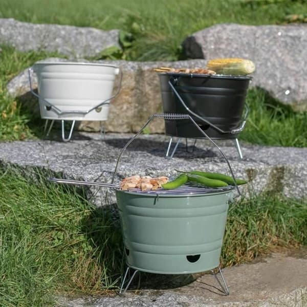 Havegrill Transportabel Livoo DOC327N Rustfrit stål